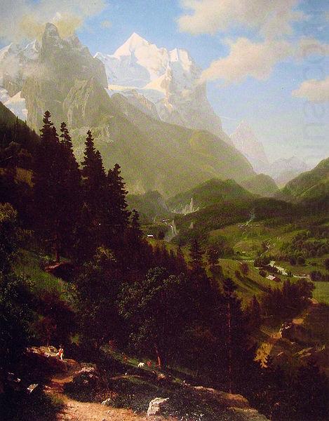 The  Wetterhorn, Albert Bierstadt